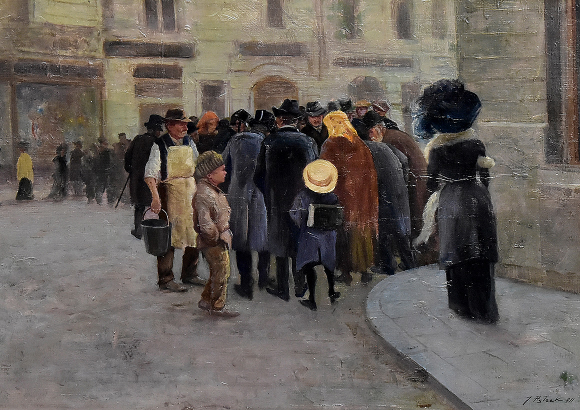 "Scena uliczna", 1911