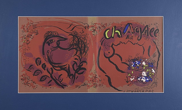 Obwoluta albumu: Chagall. Lithograph 1, 