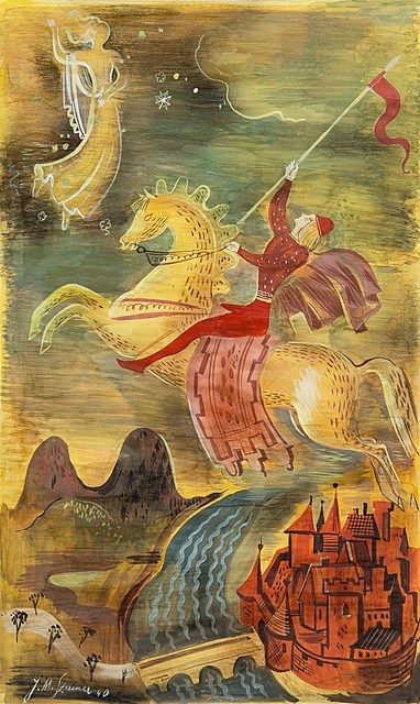 Ilustracja do bajki, 1940