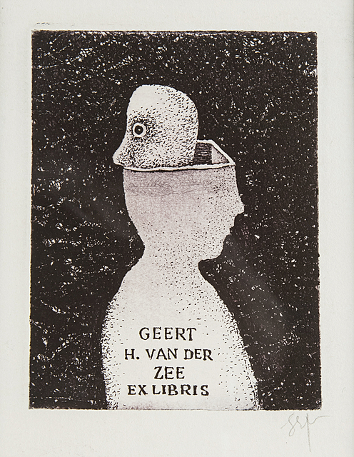 Exlibris Geert H.van der Zee