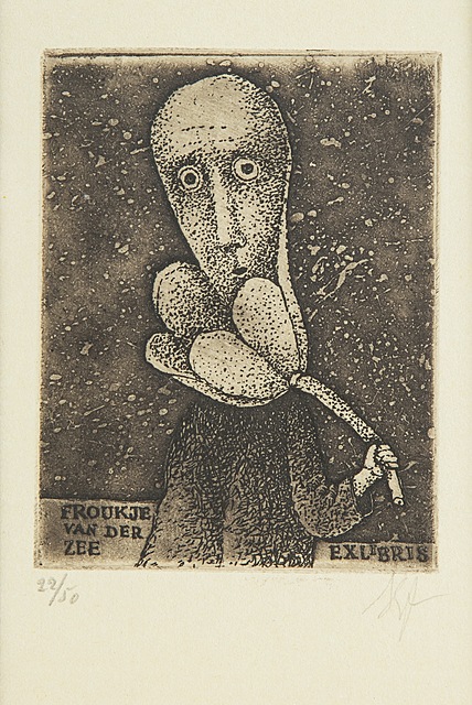 Exlibris Froukje van der Zee