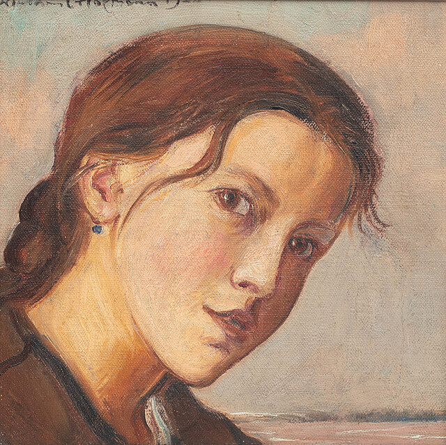 Portret dziewczyny, 1923 r.