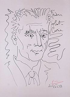 Portret Fryderyka Joliot Curie, 1959 r.