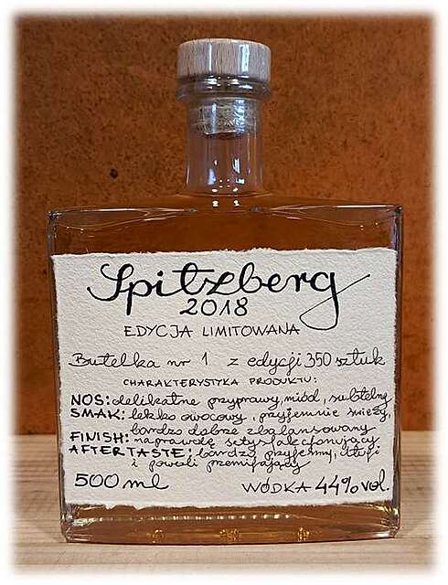 Spitzberg - Edycja limitowana 0,5L 40%, rocznik 2018