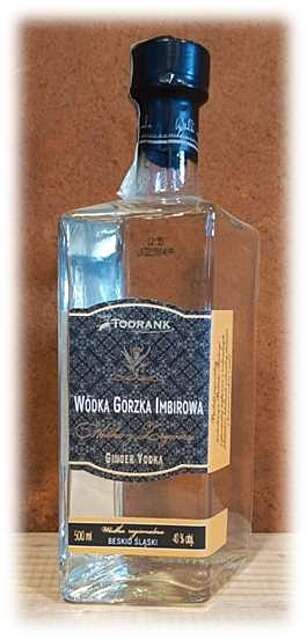 Toorank Wódka Gorzka Imbirowa, wódka z zozworu 0,5L 40%