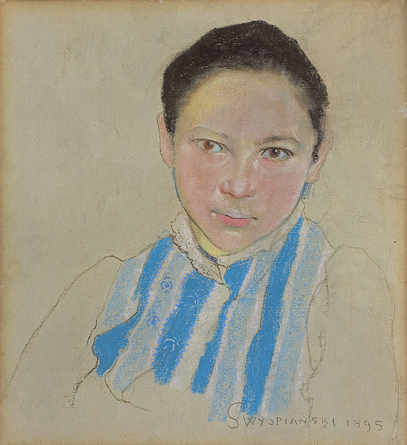 PORTRET DZIEWCZYNKI, 1895