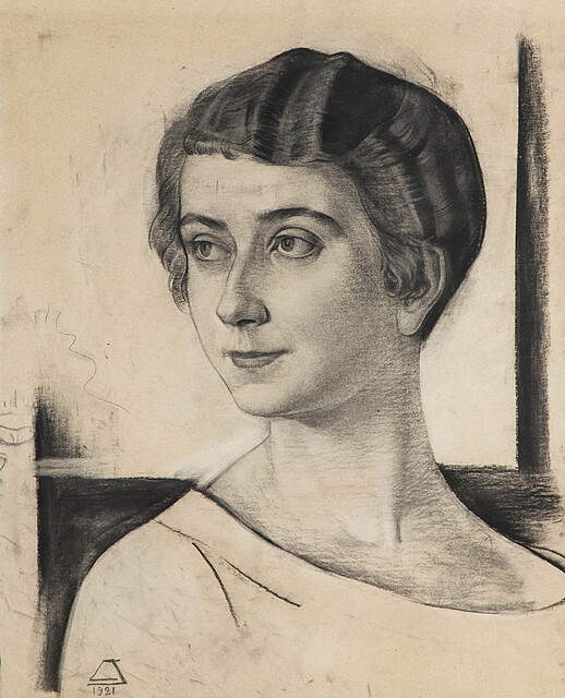 Portret kobiety, 1921 r.