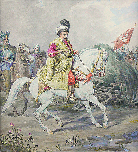 Juliusz Kossak jako Jan III Sobieski, ok. 1860-1880 r.