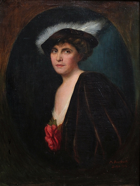 Portret damy w kapeluszu(1914) 