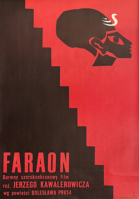 Plakat do filmu „Faraon” w reż. Jerzego Kawalerowicza(1980)