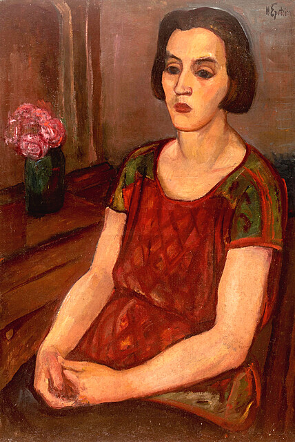 Portret żony artysty - Suzanne Dorignac, ok. 1926