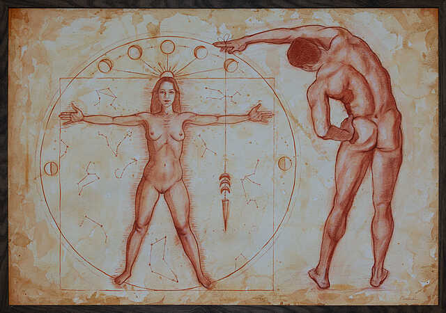 Vitruvian Woman, 2024