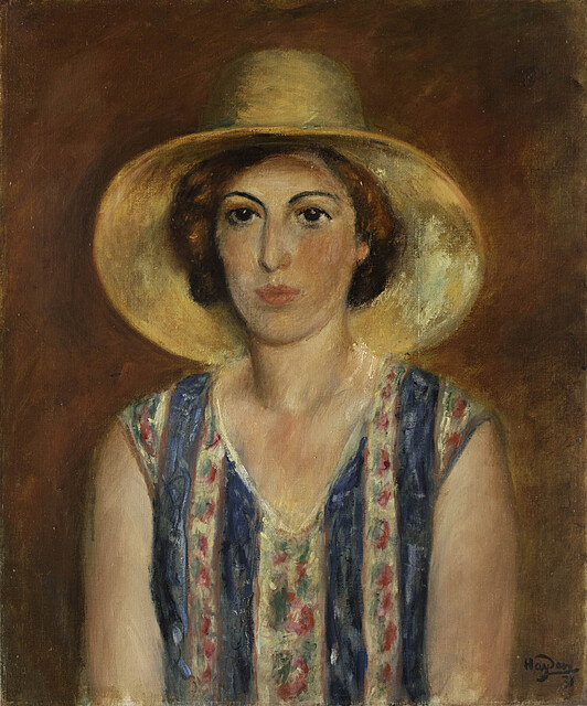 Portret kobiety w kapeluszu, 1931 r.