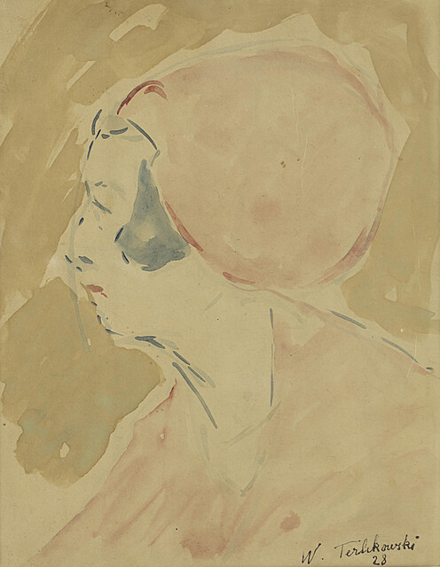 Portret żony Terlikowskiego - Jeanne Leygues, 1928 r.