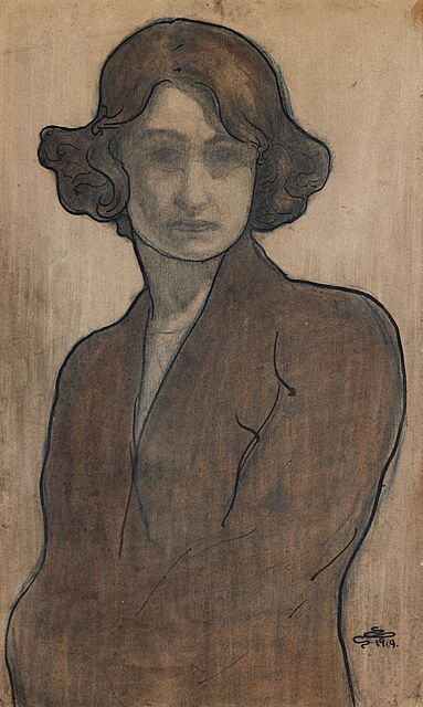 AUTOPORTRET, 1908/9