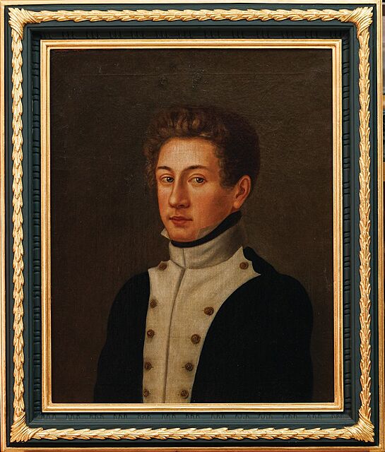 PORTRET ANTONIEGO FELIKSA NOWAKOWSKIEGO w MUNDURZE KADETA COLLEGIUM NOBILIUM, 1816