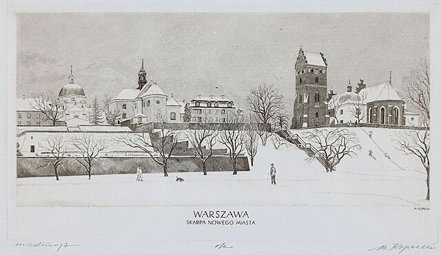 WARSZAWA, SKARPA NOWEGO MIASTA