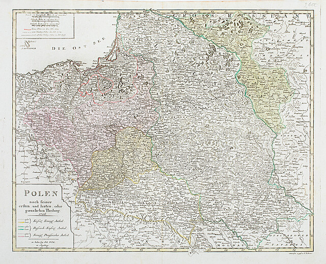 Polen nach seiner ersten und letzten, oder gaenzlichen Theilung