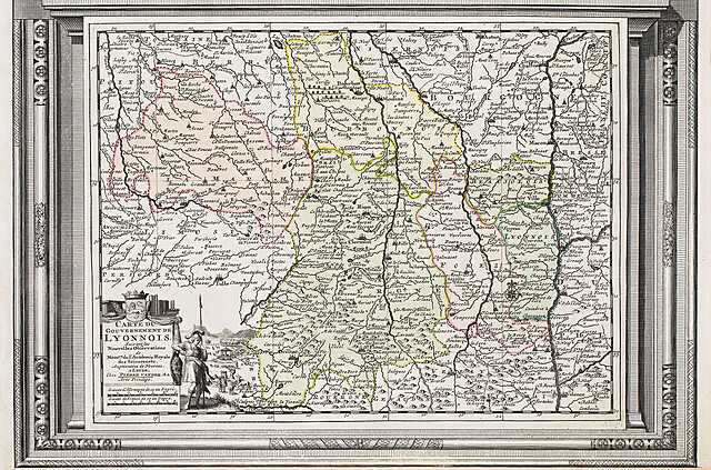 Carte du Gouvernement de Lyonnois