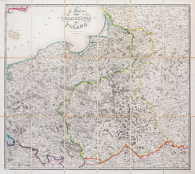 A Map of the Theatre of War in Poland