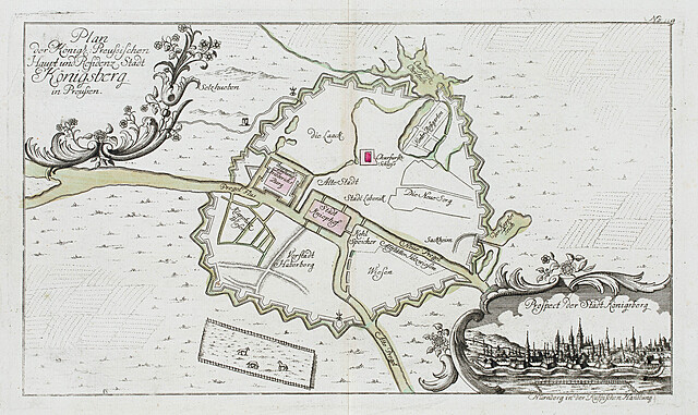 Plan der Königl. Preussischen Haupt und Residenz Stadt Königsberg in Preussen