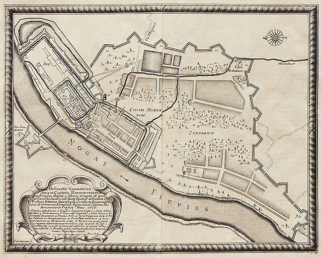 Delineatio Geometrica Arcis et Civitatis Marienburgensis in Borussia…