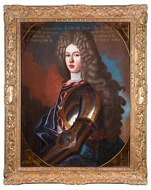 Portret Konstantego Sobieskiego, około 1695 r. 