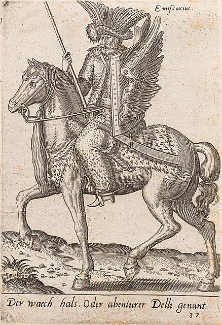 Emisarius z "Diversarum gentium armatura equestris”, 1575