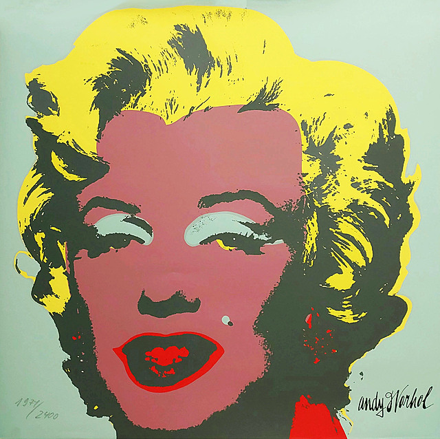 Marilyn Monroe, litografia