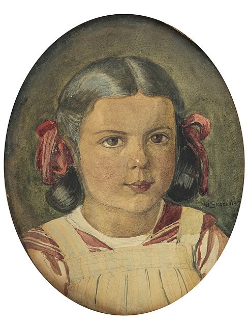 Portret dziewczynki, 1915 r.