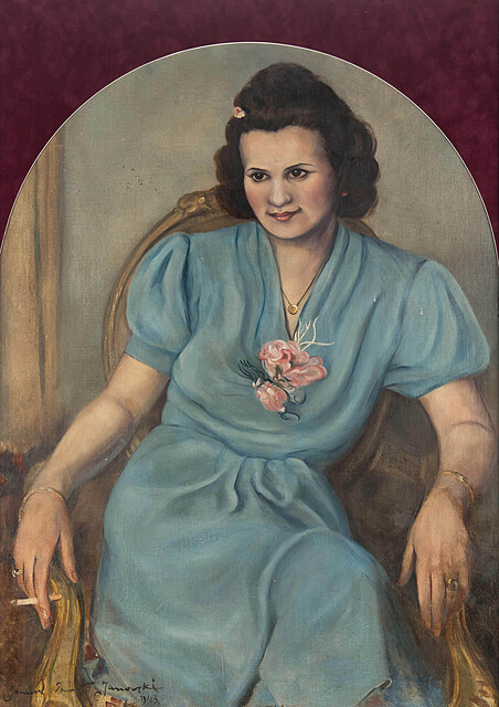 Portret kobiety, 1943 r.