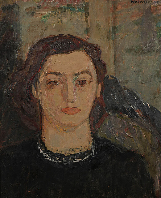 Portret kobiety, 1953 r.