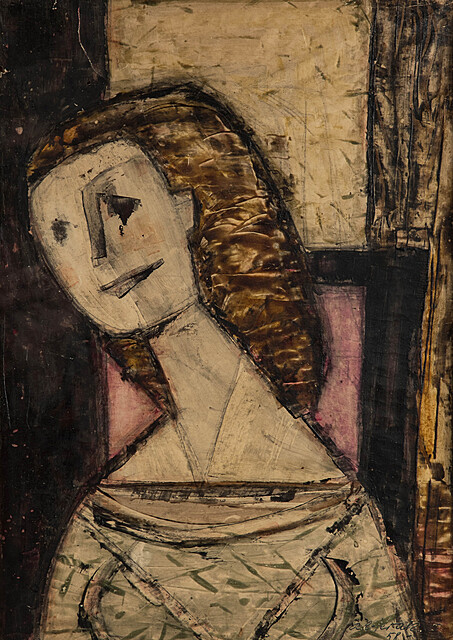 Portret kobiety, 1958 r.