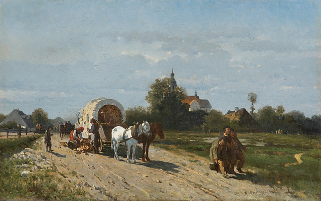 NIEDZIELA PO KOŚCIELE. WYPADEK W DRODZE, 1873