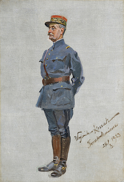 PORTRET MARSZAŁKA FOCHA, wrzesień 1923