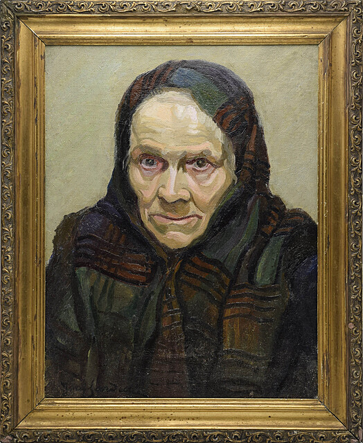 Portret staruszki