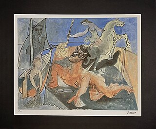 Minotaur i kobiety 1936