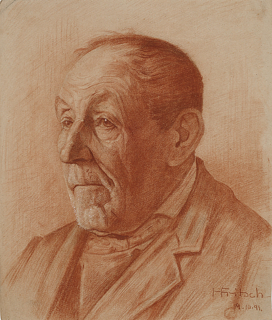 Portret starszego mężczyzny, 1891