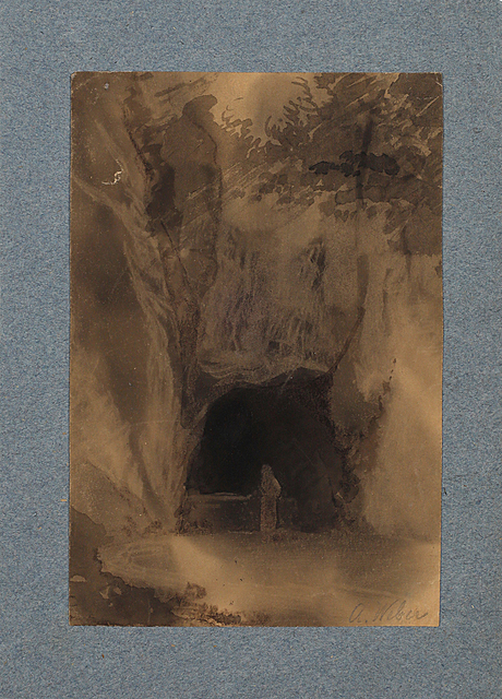 Leśna grota, 3 ćw.XIX w.
