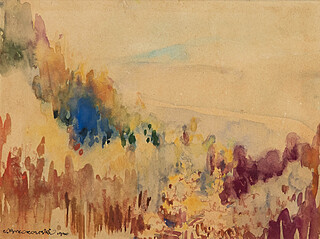 Pejzaż jesienny, 1940 r.