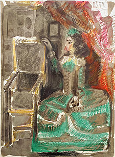 "Jacqueline'', Z cyklu "Toros y Toreros", 1961