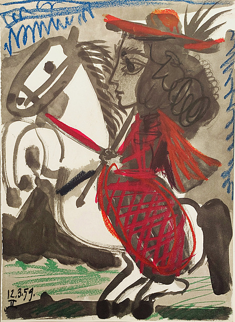 "Jacqueline'', Z cyklu "Toros y Toreros", 1961