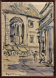 Motyw z Krakowa, 1954