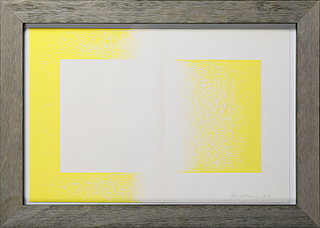Żółty odwrócony, 1970 z teki Art in America Graphics 70