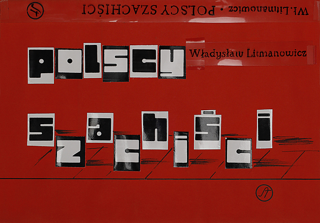 Projekt okładki. Polscy szachiści. Władysław Litmanowicz