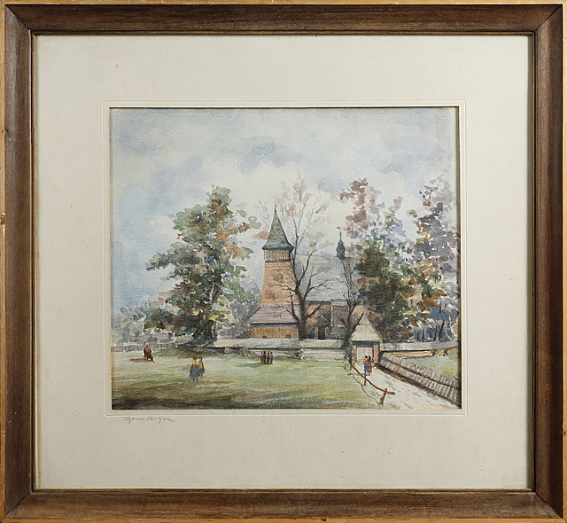 Kościółek w Dębnie, 1983
