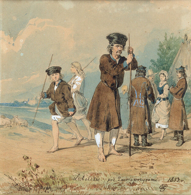 Scena z Lubelskiego (pod Zawieprzycami), 1853