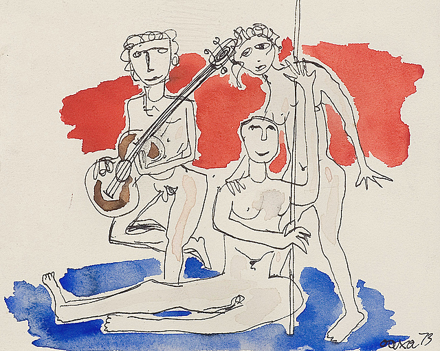 Chłopiec z gitarą, 1973