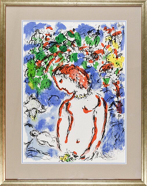 Woman in a garden, 1972