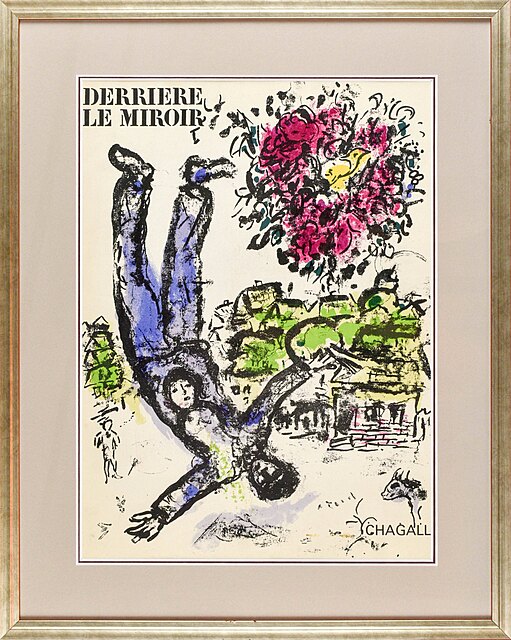 "Derrière le Miroir” No. 147, 1964, Chagall - cover